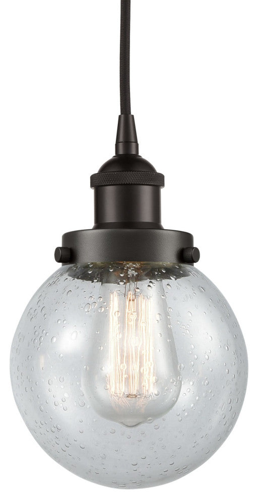 Innovations Lighting 616-1PH-10-6 Beacon Pendant Beacon 6"W Mini - Oil Rubbed