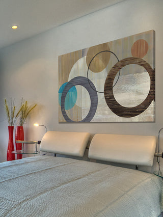 "Cosmic Orbit I" Print on Canvas by Julie Joy