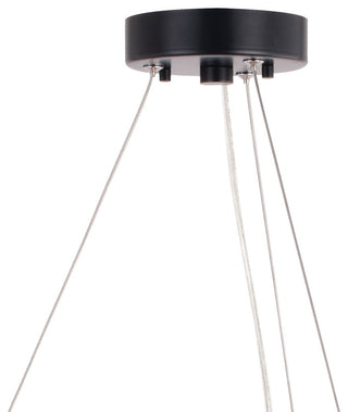 Wells 5 Light 28" Chandelier Matte Black