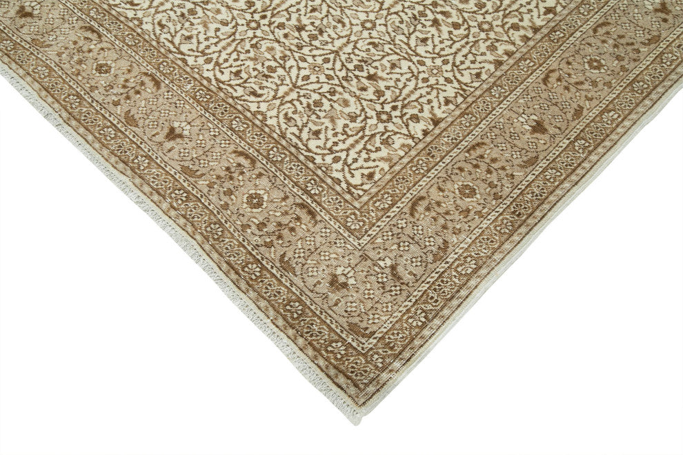 Rug N Carpet - Handmade Turkish 6' 6'' x 9' 3'' Unique Area Rug