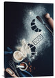 "Baking Recipe: Croissant" Stretched Canvas Giclee by Dina Belenko, 24x36"