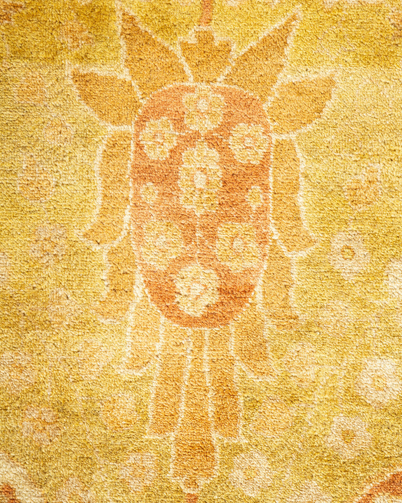 Mogul, One-of-a-Kind Hand-Knotted Area Rug Green, 8' 1" x 10' 10"