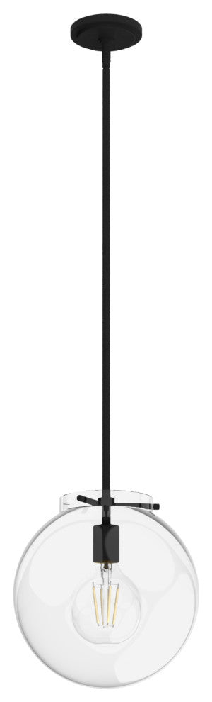 Sacha Natural Iron 1 Light Pendant Ceiling Light Fixture