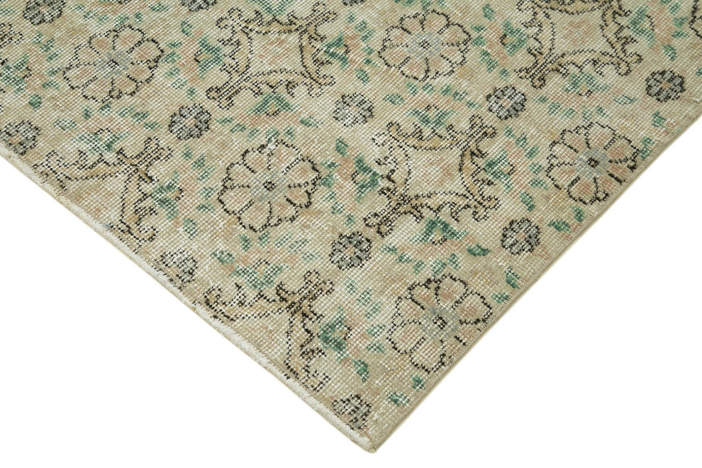 Rug N Carpet - Handmade Turkish 3' 7" x 6' 7" Vintage Small Area Rug