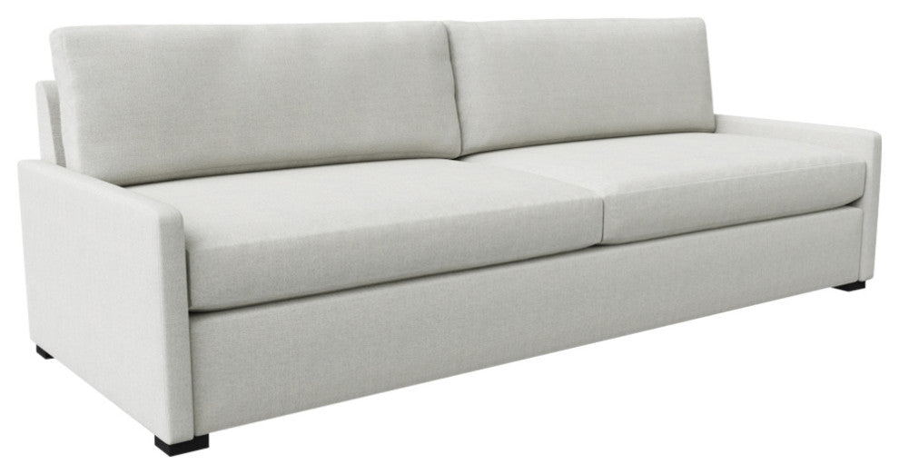 Nativa Interiors Kimpton Sofa 101", Grey, Depth: Deep Plush