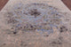 8' 11" X 12' 1" Wool and Silk Modern Hand Knotted Rug Q9259