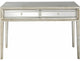 Antiqued Silver Finish Console Table
