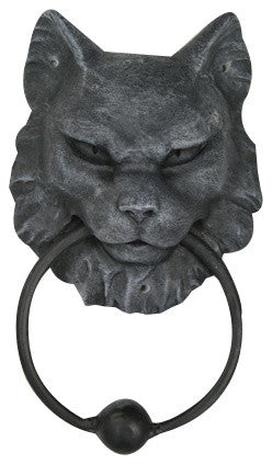 Cat Gargoyle Door Knocker