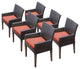 6 Napa Dining Chairs With Arms