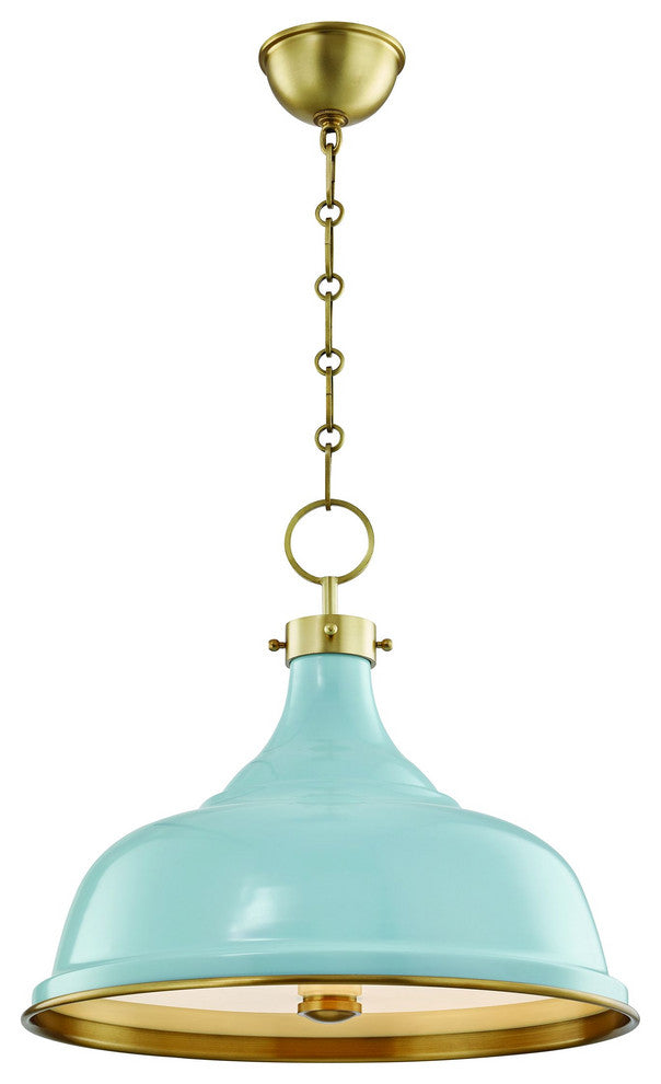 Hudson Valley Painted No.1 Three Light Pendant MDS300-AGB/BB