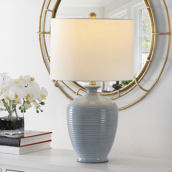 Safavieh Hanron Table Lamp Blue