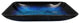 Novatto Fresca Blue and Black Glass Vessel Bath Sink