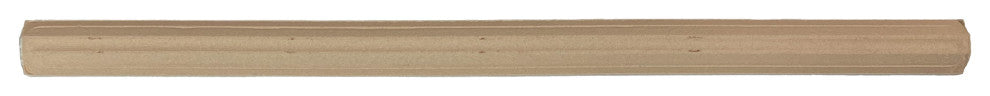 Coco Demi-Bullnose Glossy Cloud White Ceramic Wall Trim