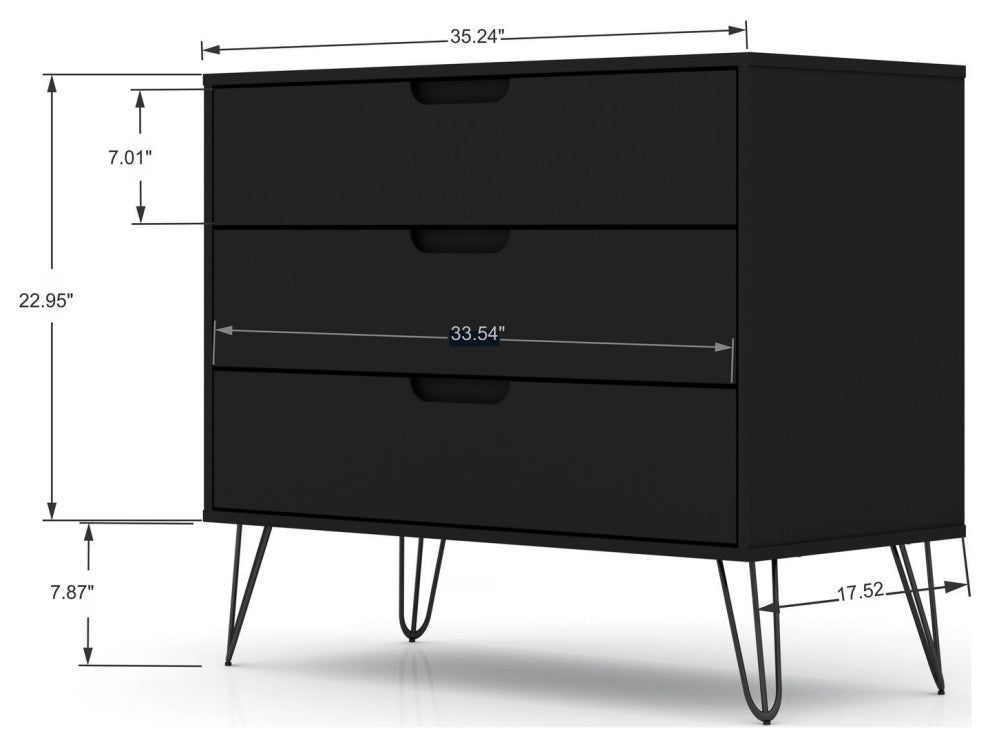 Rockefeller Dresser, Black