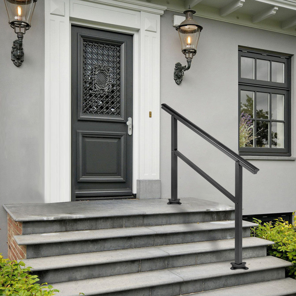 Outdoor Handrails Aluminum Stair Railing Staircase Handrail, 4ft