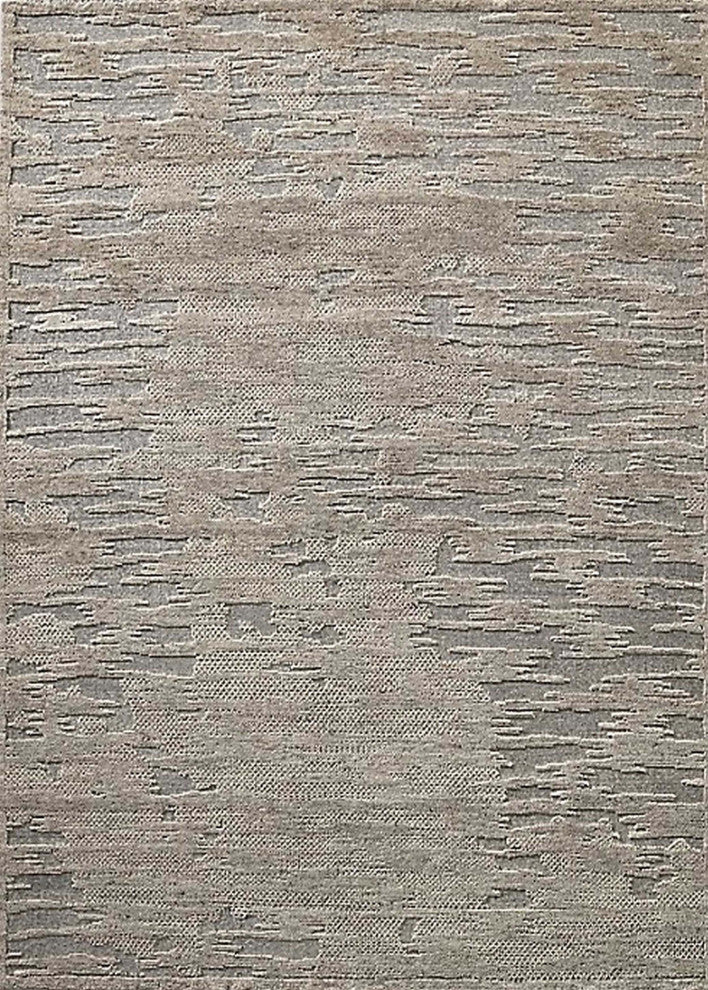 Ahgly Company Indoor Rectangle Mid-Century Modern Area Rugs, 6' x 9'