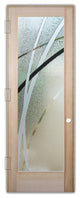 Interior Prehung Door or Interior Slab Door - Arcos - Douglas Fir (stain...