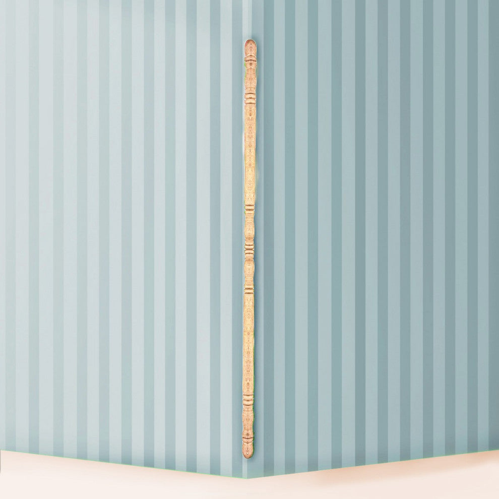 Light Hardwood Edge & Corner Guards Unfinished 1 Inch Diameter Pack of 8