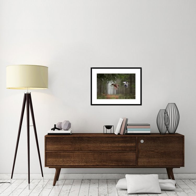 "Two" Framed Digital Print by Peter Bognar, 32x24"