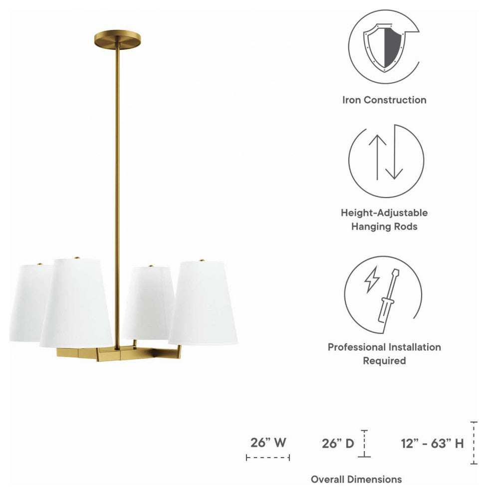 Mercer 4-Light Pendant Light