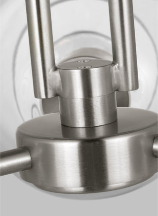 Codyn Three Light Semi-Flush Convertible Pendant, Brushed Nickel