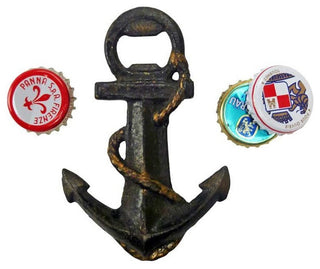 Anchors Aweigh Cast Iron Bottle Opener