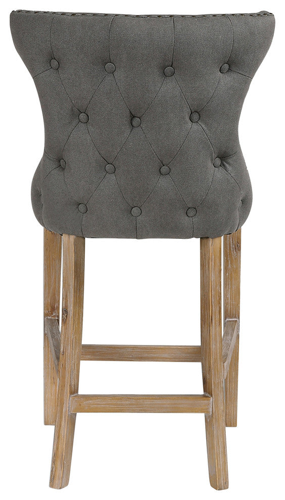 Uttermost 23244 Gamlin Gray Counter Stool