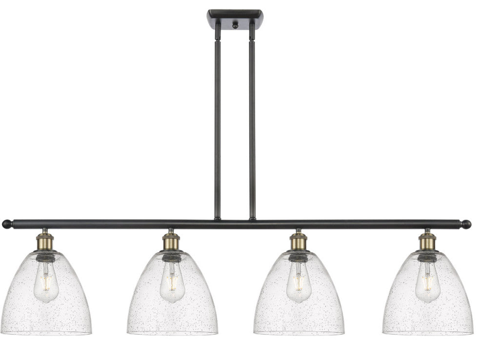 Innovations 516-4I-BAB-GBD-94 4 Light Island Light, Black Antique Brass