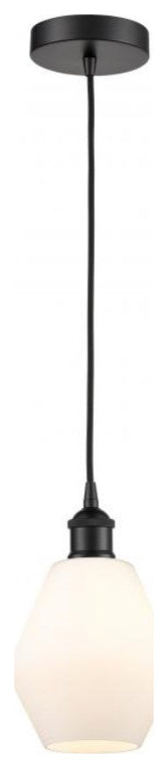 Innovations 616-1P-BK-G651-6-LED 1-Light Mini Pendant, Matte Black