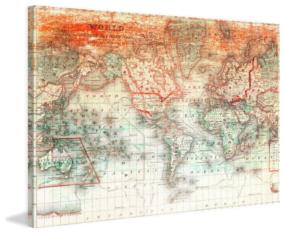 "Planet Earth" Fine Art Canvas Print, 30"x20"