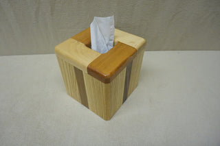 Wood Tissue Box