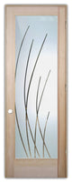 Interior Prehung Door or Interior Slab Door - Sleek Arcs - Douglas Fir...