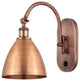 Ballston Dome Sconce, Antique Copper