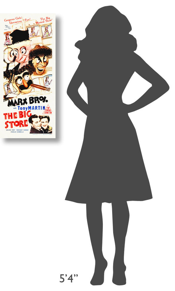 "Marx Brothers - The Big Store 06" Canvas by Hollywood Photo Archive, 14x30"