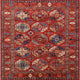 Ahgly Company Indoor Square Mid-Century Modern Area Rugs, 3' Square