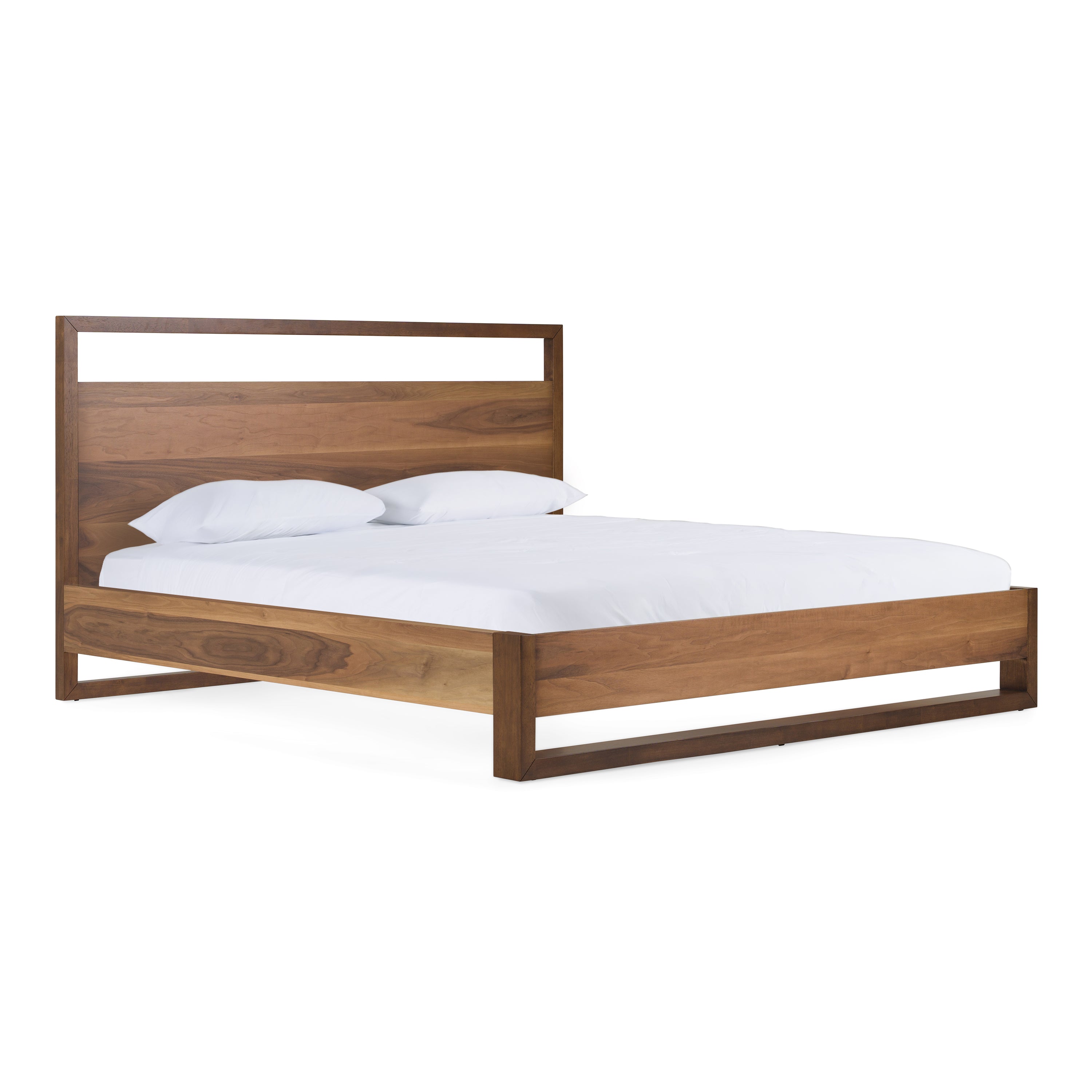 Nova Domus Berlin Modern Walnut Bed, Queen
