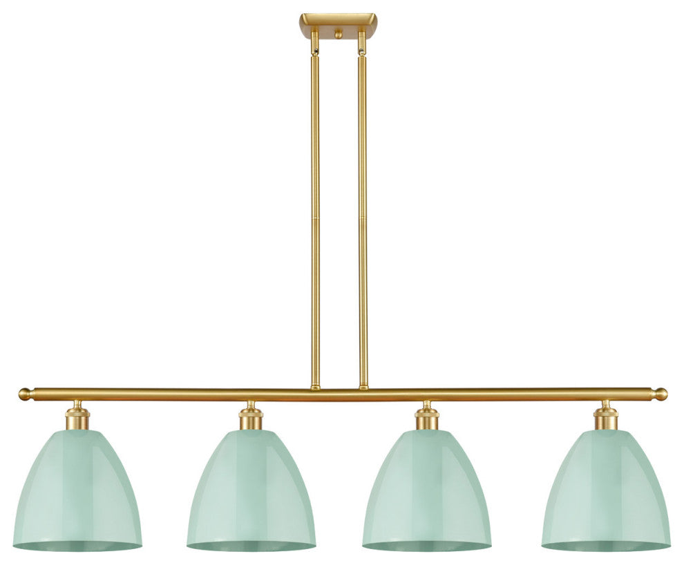 Innovations 516-4I-SG-MBD-9-SF 4 Light Island Light, Satin Gold