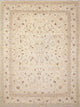 Faded Peshawar Ahmed Ivory/Ivory Rug, 8'11x12'0