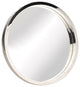 Julia Silver Metal Wall Mirror