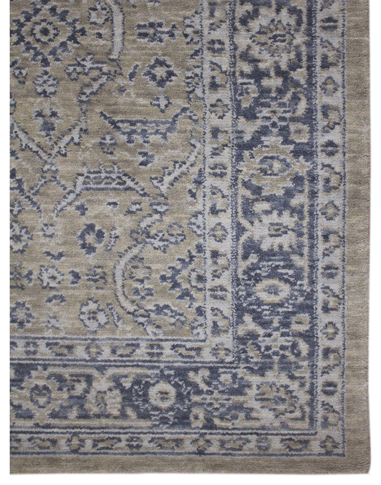 Inara Blanche Area Rug, Gold, 5' x 8', Bordered