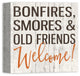 Fall Welcome 12x12 Canvas Wall Art