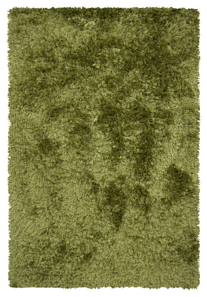 Celecot Contemporary Area Rug, Green, 5'x7'6" Rectangle