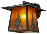 12W Stillwater Tall Pine Solid Mount Wall Sconce