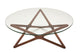 Star Coffee Table, Solid Walnut