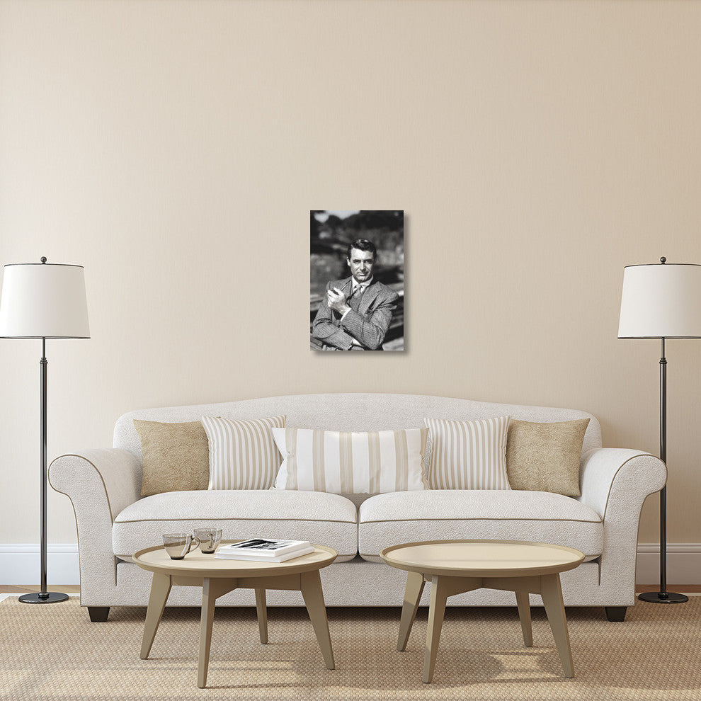 "Cary Grant" Stretched Canvas Giclee by Hollywood Photo Archive, 20x30"