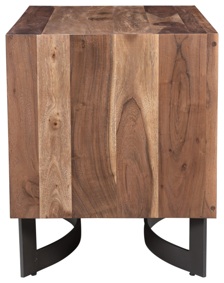 Bent Nightstand Smoked
