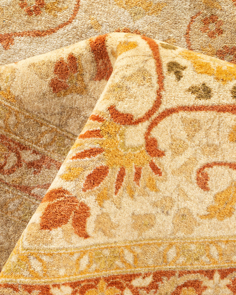 Bailey, One-of-a-Kind Hand-Knotted Area Rug Ivory, 10'2"x13'10"
