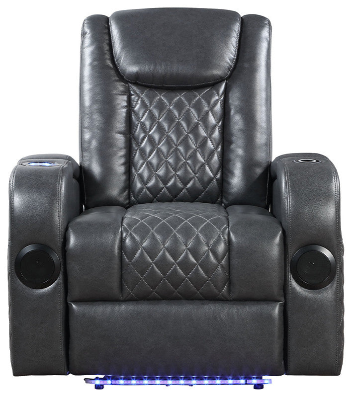 Alair Power Motion Recliner W/Bluetooth, Wireless Charger & Cupholder