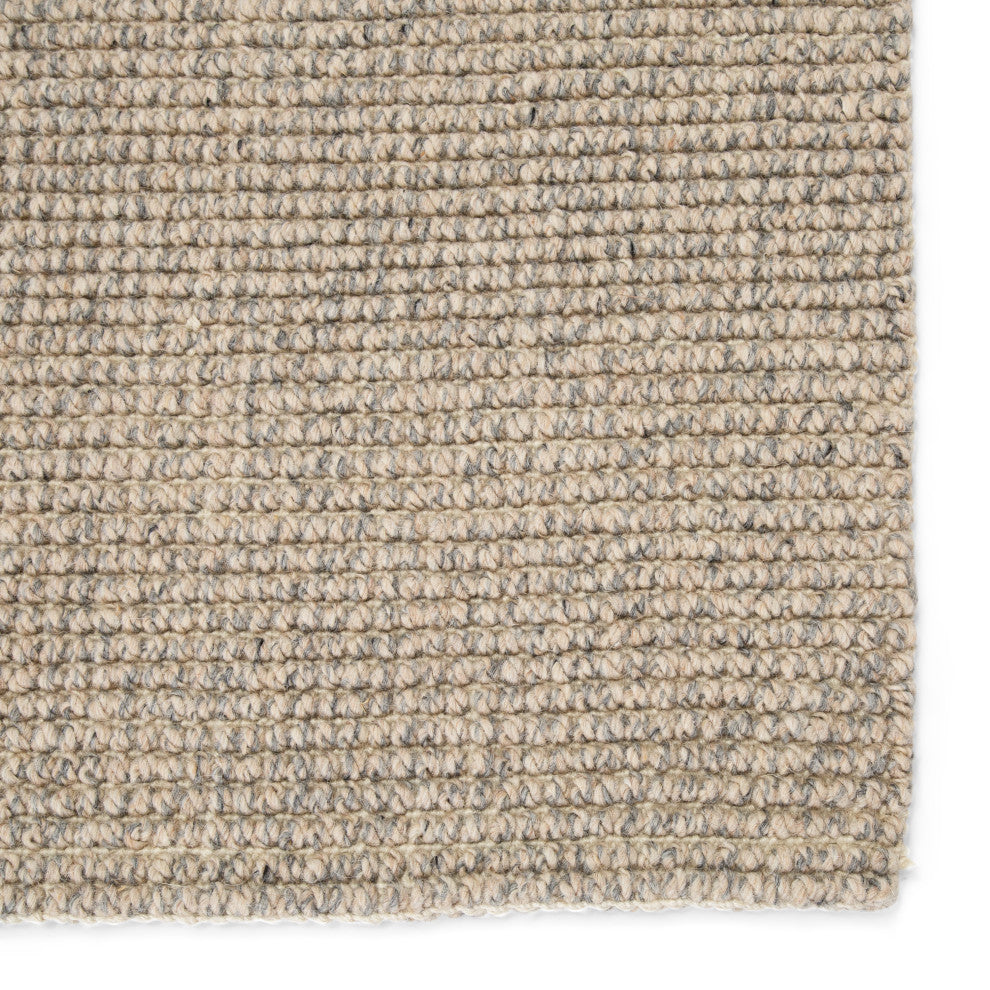 Jaipur Living Chael Natural Solid Gray/Beige Area Rug (2'X3')