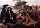 Albert Lynch Embarking on a Voyage, Gallery Wrapped Canvas Print, 18"x27"